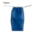 thumbnail image 3 of Sonducket 100 Uds. Bragas desechables de viaje en Tanga, ropa interior de Spa con espalda en T, calzoncillos de Sauna elásticos no tejidos para Ropa interior Azul, 3 of 6
