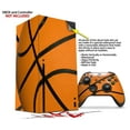 thumbnail image 2 of WraptorSkinz Skin Wrap compatible with the 2020 XBOX Series X Console and Controller Basketball (XBOX NOT INCLUDED), 2 of 3