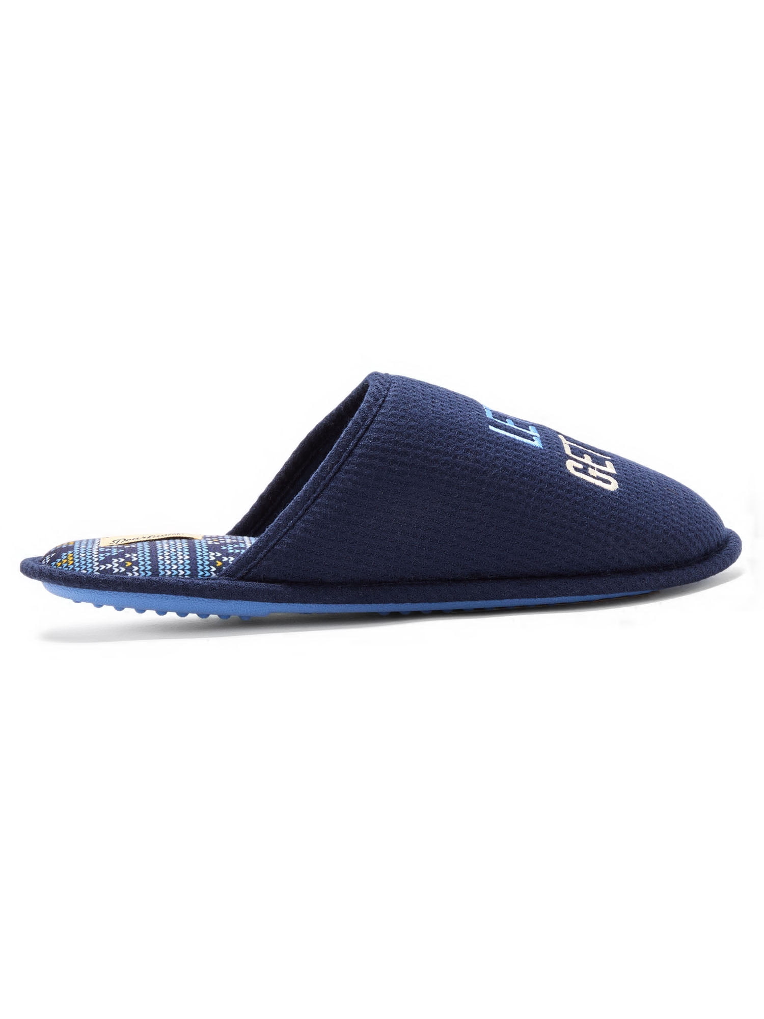 Dearfoams Cozy Comfort Men's It's Lit Novelty Slippers