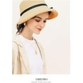 thumbnail image 6 of YooGuoGuo Straw Hat - Women Style Fashion Summer Cloche Beach Fedora Trilby Hat Panama Sun Hat, 6 of 7