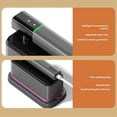 thumbnail image 3 of Portable Handheld Iron Wet and Dry Small Folding Steam Electric Iron Household Garment Ironing Machine US Plug, 3 of 5