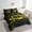 Yellow Black, variant on Sports Theme 7 Pcs Comforter Set Twin Size,Neon Light Basketball Bed in a Bag with Flat Sheet and Fitted Sheet and Adults,Hip Hop Bedding Set with Pillowcase and Shams