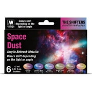 Vallejo Paints: Space Dust Shifters Eccentric Colors, 6 Bottles