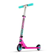Madd Gear CARVE 100 Purple Pink Teal - Folding Aluminum Kick Scooter - Suits Girls Ages 3+ - Max Rider Weight 146 lbs. - 3 Year Manufacturer Warranty - Built to Last! Madd Gear Est. 2002