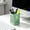 Green, variant on Heart Cutout Square Pen Holder, Shatter-Resistant Large Capacity Organizer for Makeup Brushes, Stationery & Small Items (Pink,1 pc)