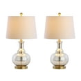 thumbnail image 3 of JONATHAN Y Lavelle 25" Glass LED Table Lamp, Mercury Silver/Brass Gold (Set of 2), JYL1068A-SET2, 3 of 6