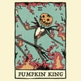 thumbnail image 2 of Men's The Nightmare Before Christmas Pumpkin King Card  Graphic T-Shirt, 2 of 4