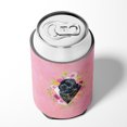 thumbnail image 4 of Carolines Treasures CK4163CC Newfoundland Pink Flowers Can or Bottle Hugger Can Hugger multicolor, 4 of 5