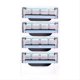 thumbnail image 1 of 4 cuchillas de afeitar universales de 3 capas para el cuidado facial (negro), 1 of 7