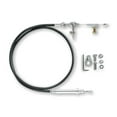 thumbnail image 4 of Lokar Performance Auto Trans Kickdown Cable XKD-20PGBLDU Hi-Tech; For Use With Powerglide Transmission; 48 Inch Black Housing; With Black Fittings, 4 of 4