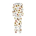 thumbnail image 5 of Family Matching Halloween Pajamas Sets Long Sleeve 2 Piece Pjs Funny Sleepwear Jammies, 5 of 5