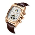 thumbnail image 6 of Ladies / Men's Automatic Wrist Watch Self-Wind Mechanical Watch,Luminous Display (Brown), 6 of 6
