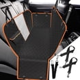 thumbnail image 2 of Protector de seguridad impermeable para perros de viaje antiarañazos para coches de viaje Sunnimix Cubierta de asiento trasero de los perros, 2 of 8