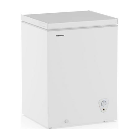 Hisense 5 cu ft Garage Ready Chest Freezer- White