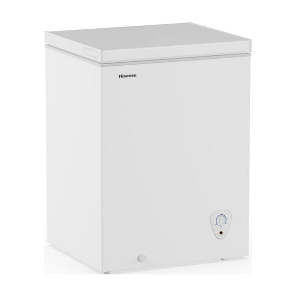 Hisense 5 cu ft Garage Ready Chest Freezer- White