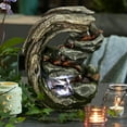 thumbnail image 1 of STONE WATERFALL FOUNTAIN WITH 4 WT LEDs, 1 of 2