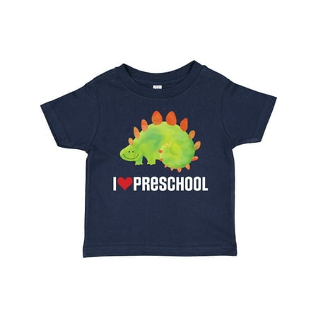 

Inktastic Preschool Dinosaur Back to School Gift Toddler Boy or Toddler Girl T-Shirt