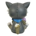 thumbnail image 5 of Larger Furrybones Wolfgang Skeleton In Wolf Costume With Purple Sheep Figurine, 5 of 6