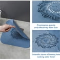 thumbnail image 2 of Filtro de desagüe de ducha, desagüe de pelo de ducha de silicona de 2 piezas, cubiertas de desagüe de ducha fáciles de instalar y limpiar para desagües de baño Kuyhfg Sin marca, 2 of 4