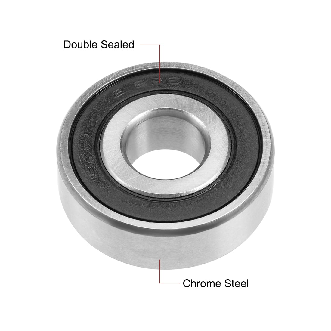 1621-2RS Rubber Sealed Deep Groove Ball Bearings 1//2/" x 1-3//8/" x 7//16/" 5 QTY