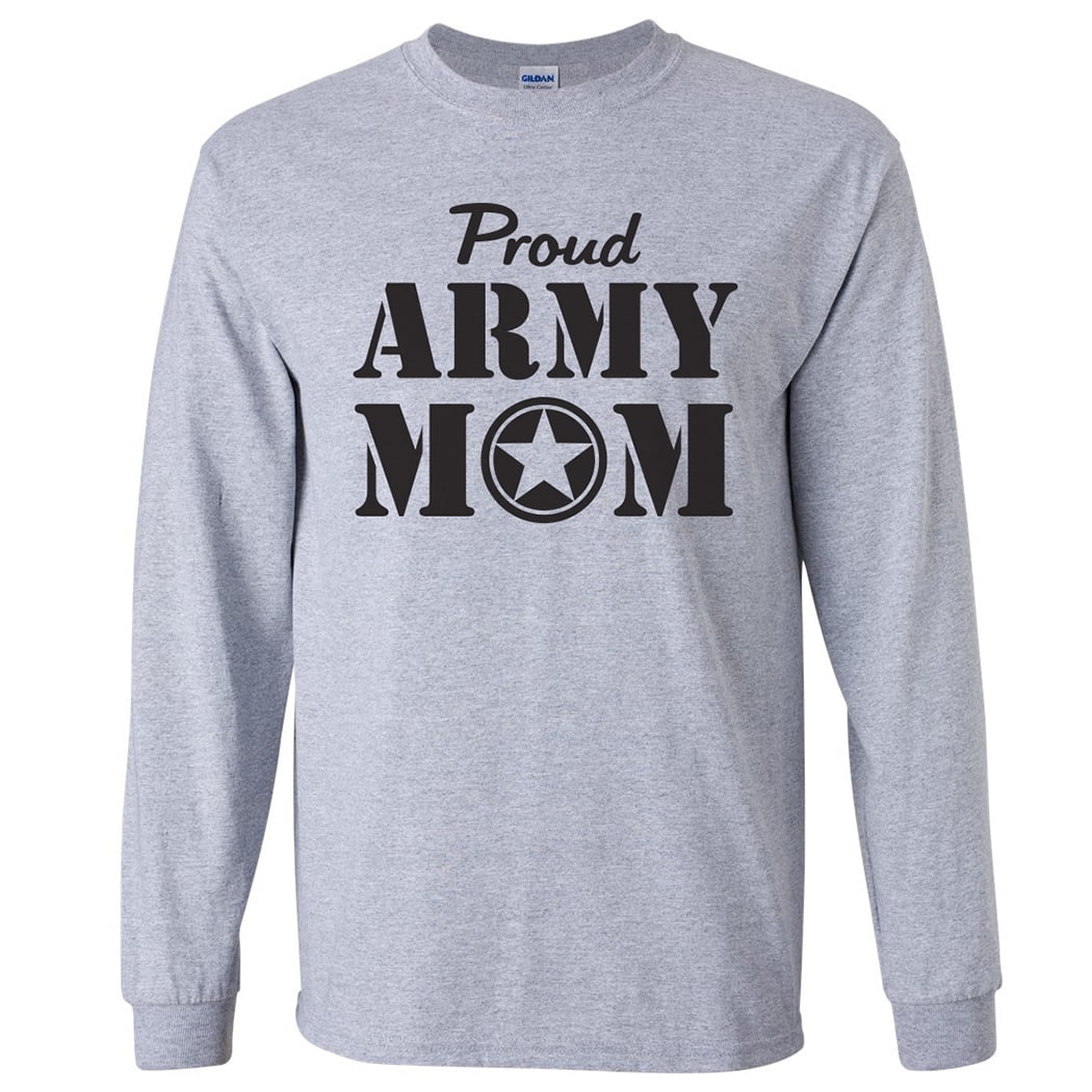 proud army mom sweatshirt