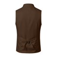 thumbnail image 4 of Kiijoy Boys Mandarin Collar Vest Single Waistcoat Sleeveless Jacket, Sizes 2-14, 4 of 4