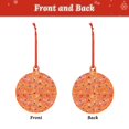 thumbnail image 2 of Cauagu Spider Pattern Acrylic Christmas Pendant,1-Pack Christmas Ornaments Xmas Tree Decor Christmas Décor with Ribbon Cute Tree Hanging for Party Favors-Round Shape, 2 of 7