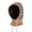 Khaki, variant on Krdevn Hooded Scarf for Women, Knit Hood Hat with Attached Neck Warmer Gaiter and Drawstrings, Button Winter Hood Cap for Cold Weather Outdoor Commute