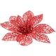 thumbnail image 1 of 24 piezas de adornos navideños con purpurina y flores de Pascua, 1 of 5