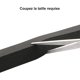 thumbnail image 3 of 2024 the gift, Foam Gasket Strip 2 Rolls 25mm(W) x20mm(H) x4m(L) Seal Weatherproof Shockproof Anticollision Furnitu-YKY416, 3 of 4