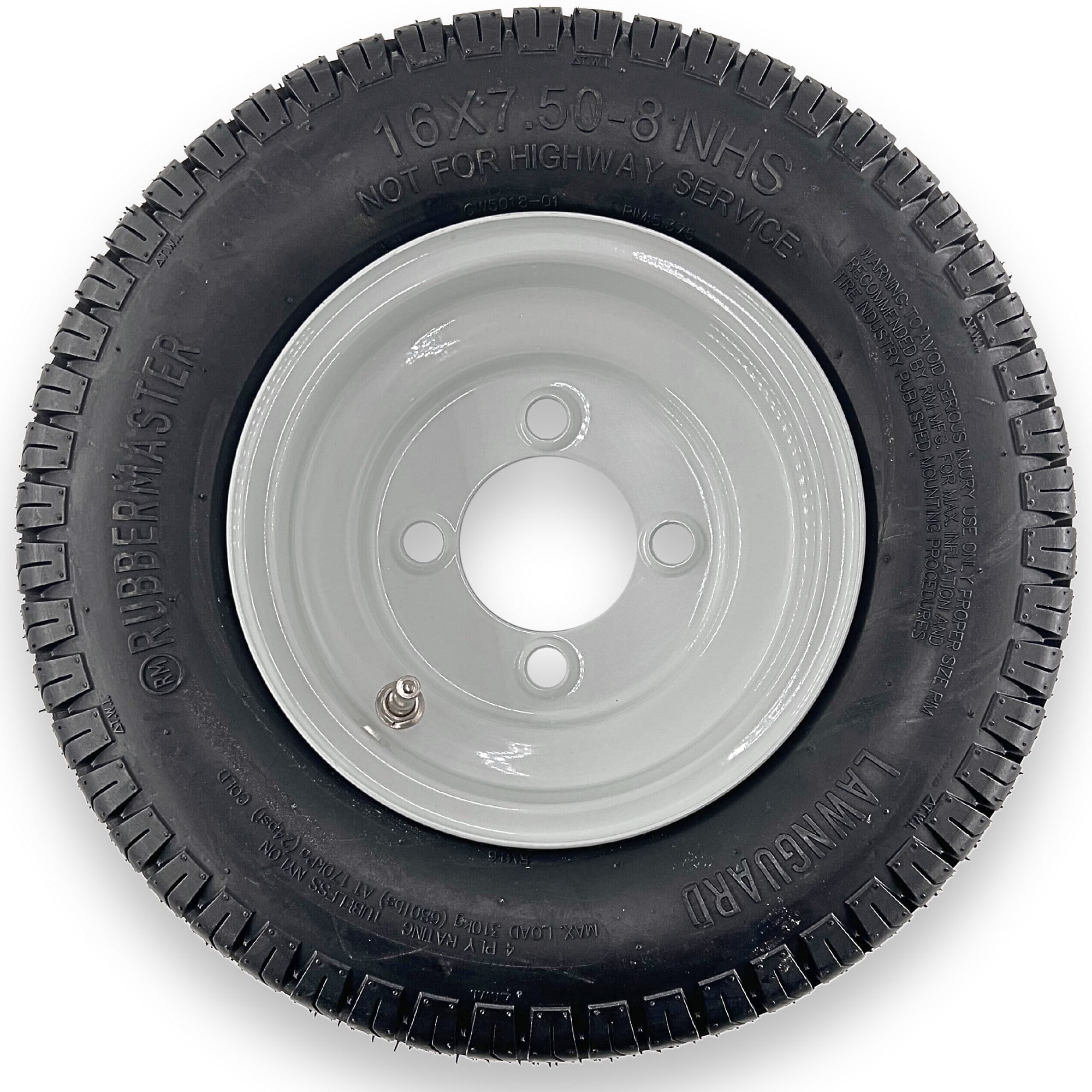 RubberMaster Lawnguard: RM16 16/7.5-8 B Tire