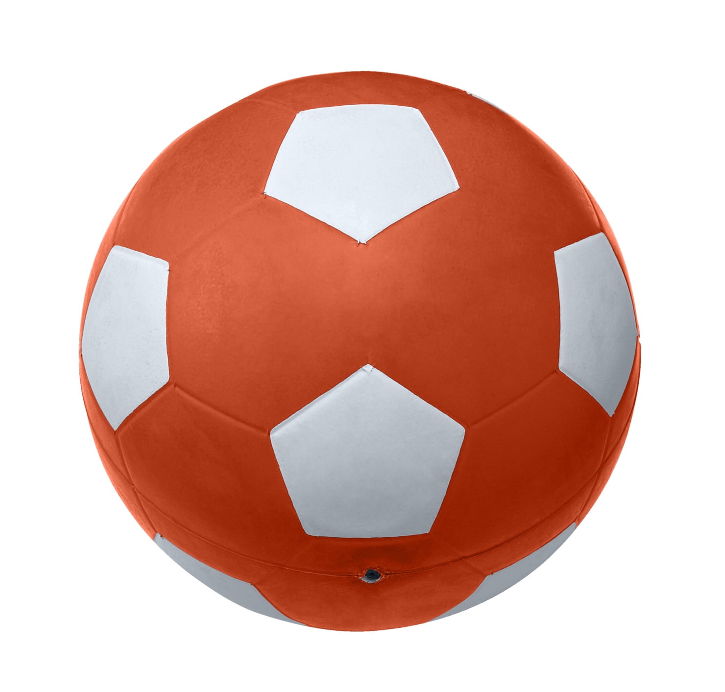 School Smart No 5 Soccer Ball, Orange
