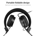 thumbnail image 3 of Kids Wired over Ear Headphones Headset, Foldable Stereo 3.5MM Wire Cord Earphones with Mic, 3 of 8