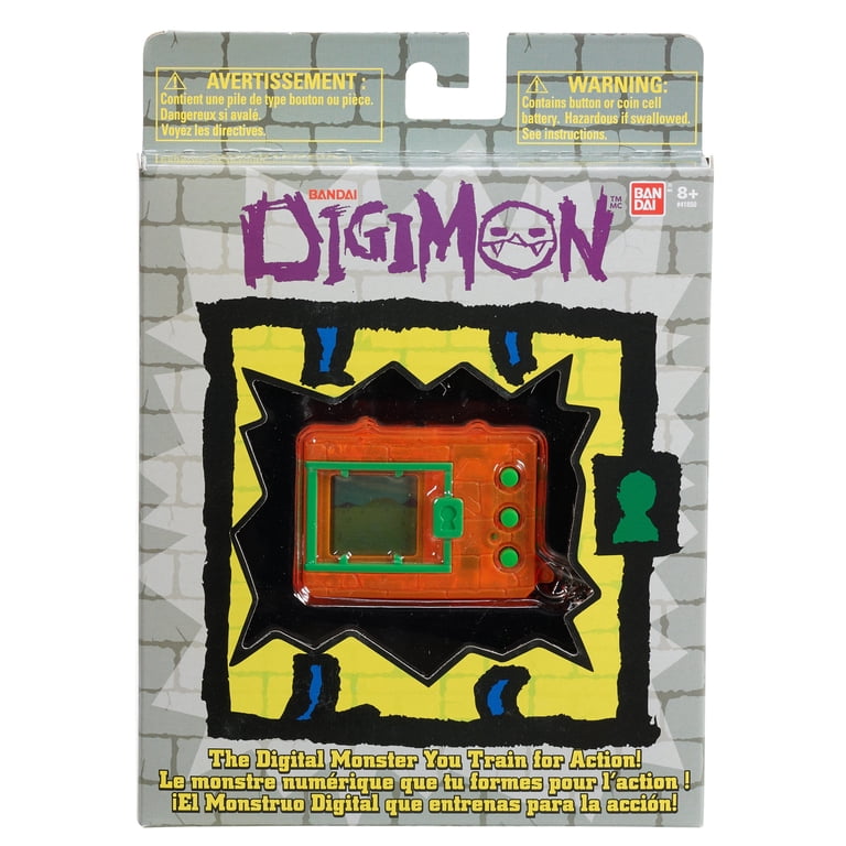 Bandai Original Digimon Digivice Virtual Pet Monster - Translucent