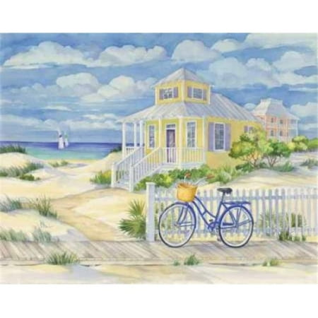 Beach Cruiser Cottage II Poster Print by Paul Brent, 24 x 30 - Large