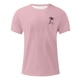thumbnail image 3 of Ceisia Men's Casual Crew Neck T-Shirt with Palm Tree Print Breathable Stretch Short Sleeve Tee Gift, 3 of 6