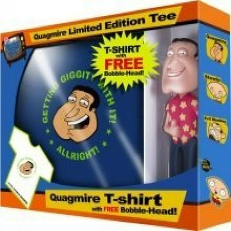 Family Guy Quagmire Lg T Shirt And Nodder Set By Funko