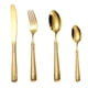 thumbnail image 1 of 1 Juego de cubiertos de acero inoxidable duraderos, cuchara, tenedores y cortador, suministros para el hogar HOMEMAXS 13599055-MX, 1 of 6