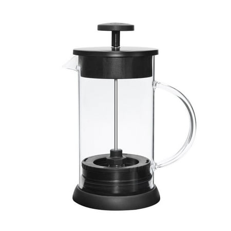 

Stainless Steel Plunger Coffee Pot with Triple Filters Manual 1000ML French Press Tea Maker Espresso Coffee Coffee Maker BLACK