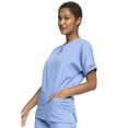thumbnail image 3 of Cherokee V-Neck Scrub Top for Women with 3 Pockets & Dolman Sleeve - 4700, 3 of 6