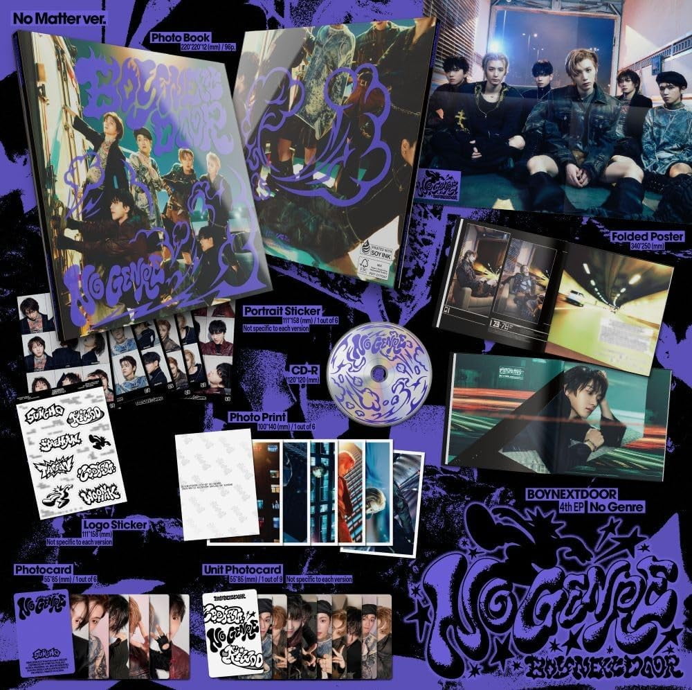 BOYNEXTDOOR - 4th EP [No Genre] Photobook (Random 1EA Ver.) Album