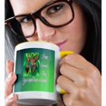 thumbnail image 2 of 3drose, Happy Womens Day Your Impact Knows No Bounds African-american Roots, 11oz Two-tone Yellow Mug, 2 of 6