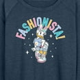 thumbnail image 3 of Mickey & Friends - Fashionista - Women's Lightweight French Terry Long Sleeve Shirt, 3 of 5