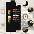 thumbnail image 3 of Ottomanson Coca-Cola Bottles Machine Washable Non-Slip Rubberback 2x5 Runner Rug, 20"x 59", Multi/Black, 3 of 7
