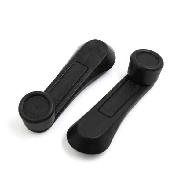 Auto Car Vehicle Plastic Door Window Winder Cranks Handle Lever Black 