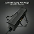 thumbnail image 2 of Lipo Fireproof Waterproof Battery Bag Lipo Safe Charging Bag Protection Pouch for Storage with Invisable Side Charging Port and Fixed Strip for Transport Travel Use 41x12x13cm, 2 of 6