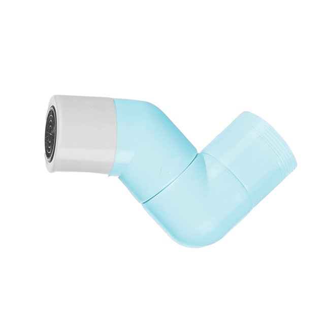 Advancent Extensor de grifo de fregadero giratorio de 720 grados, ducha, bañera, rociador, aireador, baño, baño, Hotel, adaptador de accesorio para Cocina y Comedor Azul blanco Advancent HA061961-05B