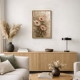 thumbnail image 5 of Framed Canvas Print Wildflower Wall Art Boho Decorative for Living Room Bedroom - 16"x24" NATURAL, 5 of 8