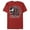 Red, variant on Men's Marvel Venom Carnage Mask Circle  Graphic Tee Red X Large