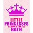 thumbnail image 2 of Allen, Kimberly 15x18 Black Ornate Wood Framed with Double Matting Museum Art Print Titled - Little Princesses Bath, 2 of 4